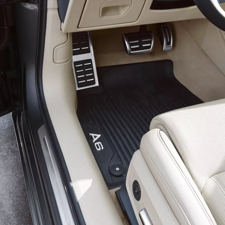 Juego Alfombras Traseras De Hule Aud A6 4K