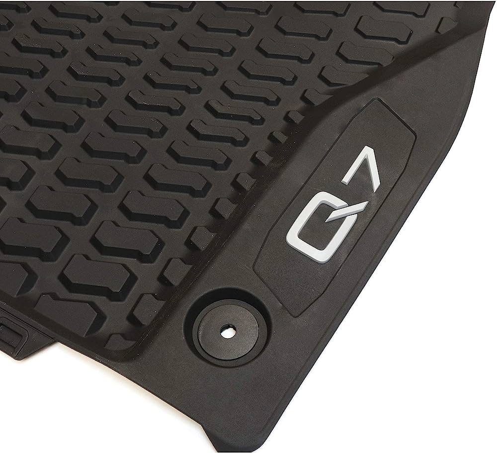 Juego De Alfombras Hule Delanteras Para Audi Q7