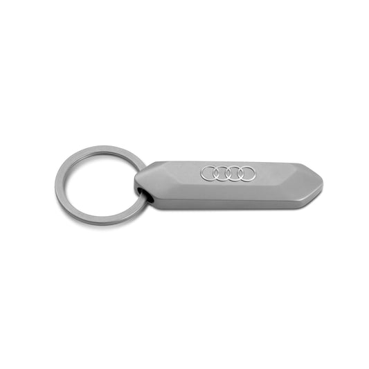 Audi Llavero Acero Inoxidable Plata